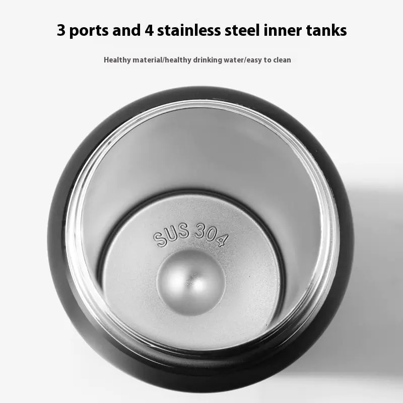 Stainless Steel Straw Bottle