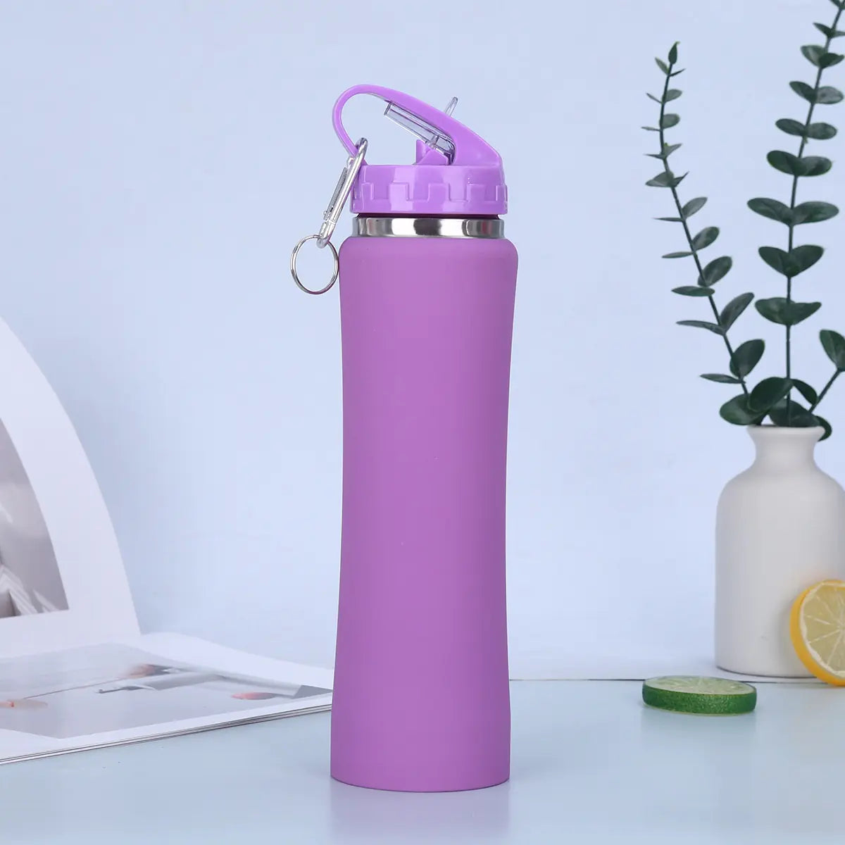 Stainless Steel Straw Bottle