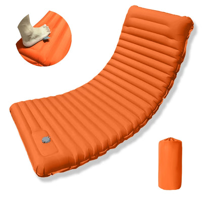Outdoor Camping Slaapmatje Opvouwbare Slaapmat Strand Opblaasmatras met Kussens Ultralight Luchtmat Reizen Wandelen Nieuw