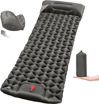 Outdoor Camping Slaapmatje Opvouwbare Slaapmat Strand Opblaasmatras met Kussens Ultralight Luchtmat Reizen Wandelen Nieuw