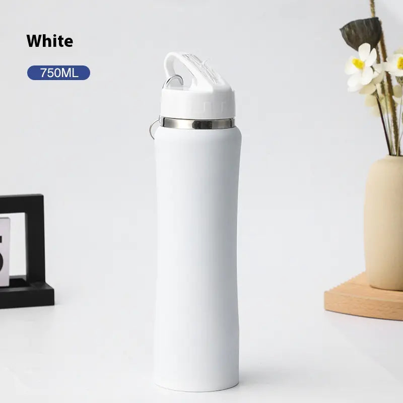 Stainless Steel Straw Bottle
