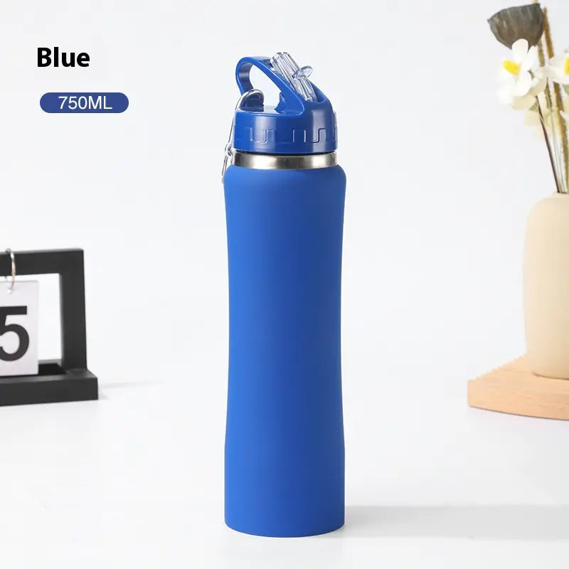 Stainless Steel Straw Bottle